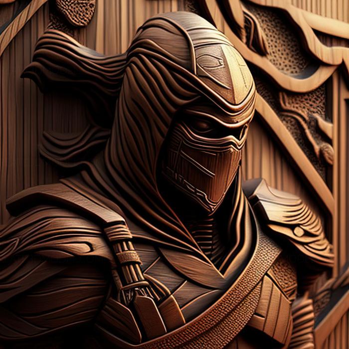 نموذج ثلاثي الأبعاد لآلة CNC ألعاب لعبة st Ninja Gaiden Sigma Plus